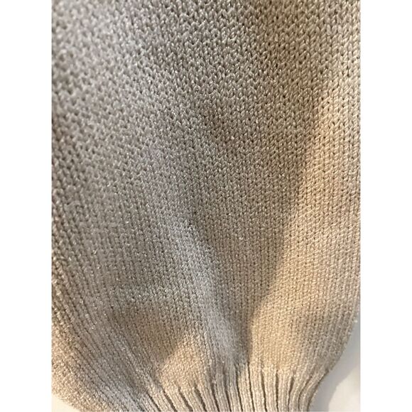 St john Vintage Beige Crewneck Sweater Retro Striped Knit Pullover Unisex Size X - Picture 12 of 15